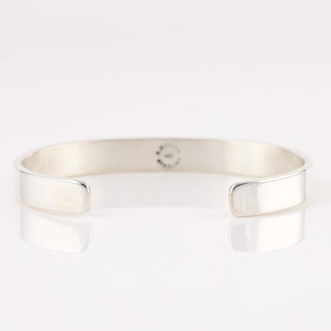 Gold on Silver Cuff