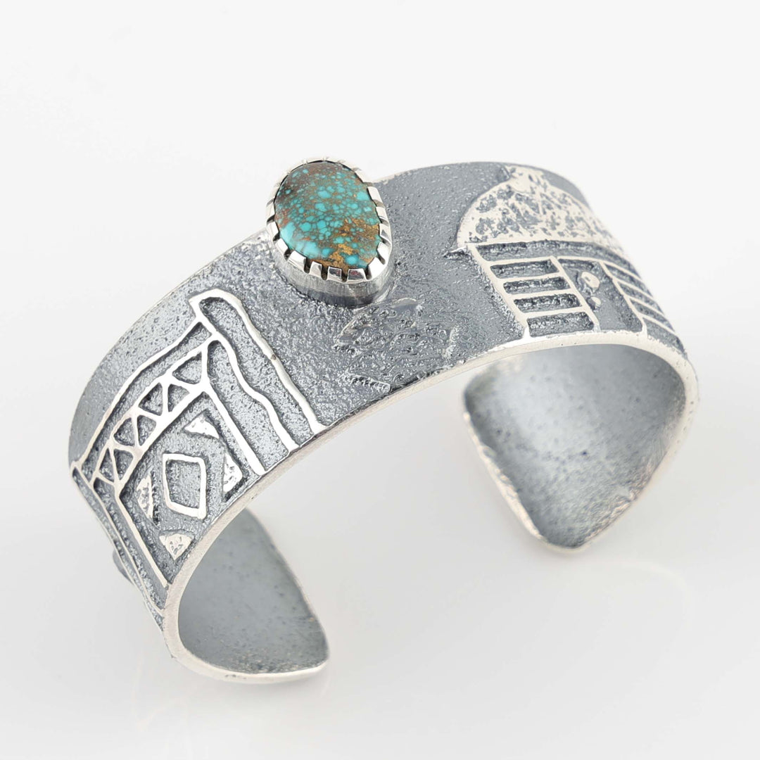 Turquoise Storyteller Cuff