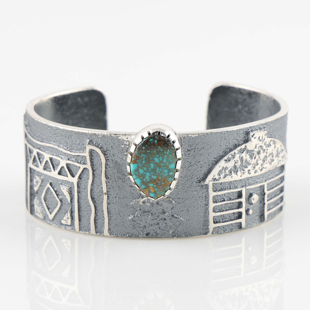 Turquoise Storyteller Cuff