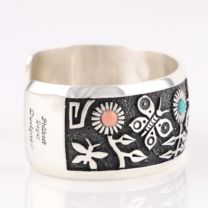 Butterfly and Flower Cuff