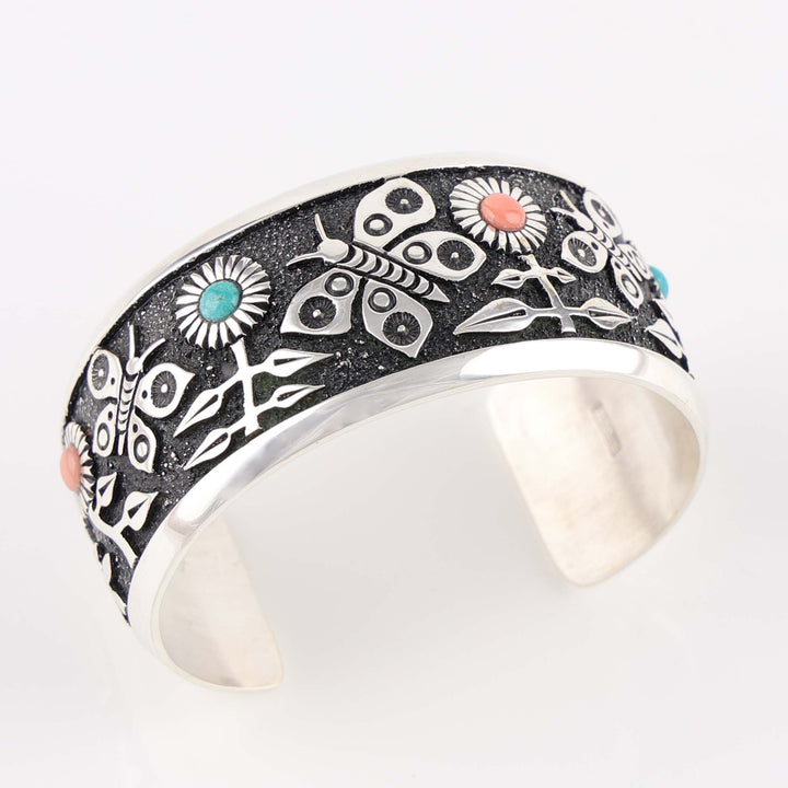 Butterfly and Flower Cuff