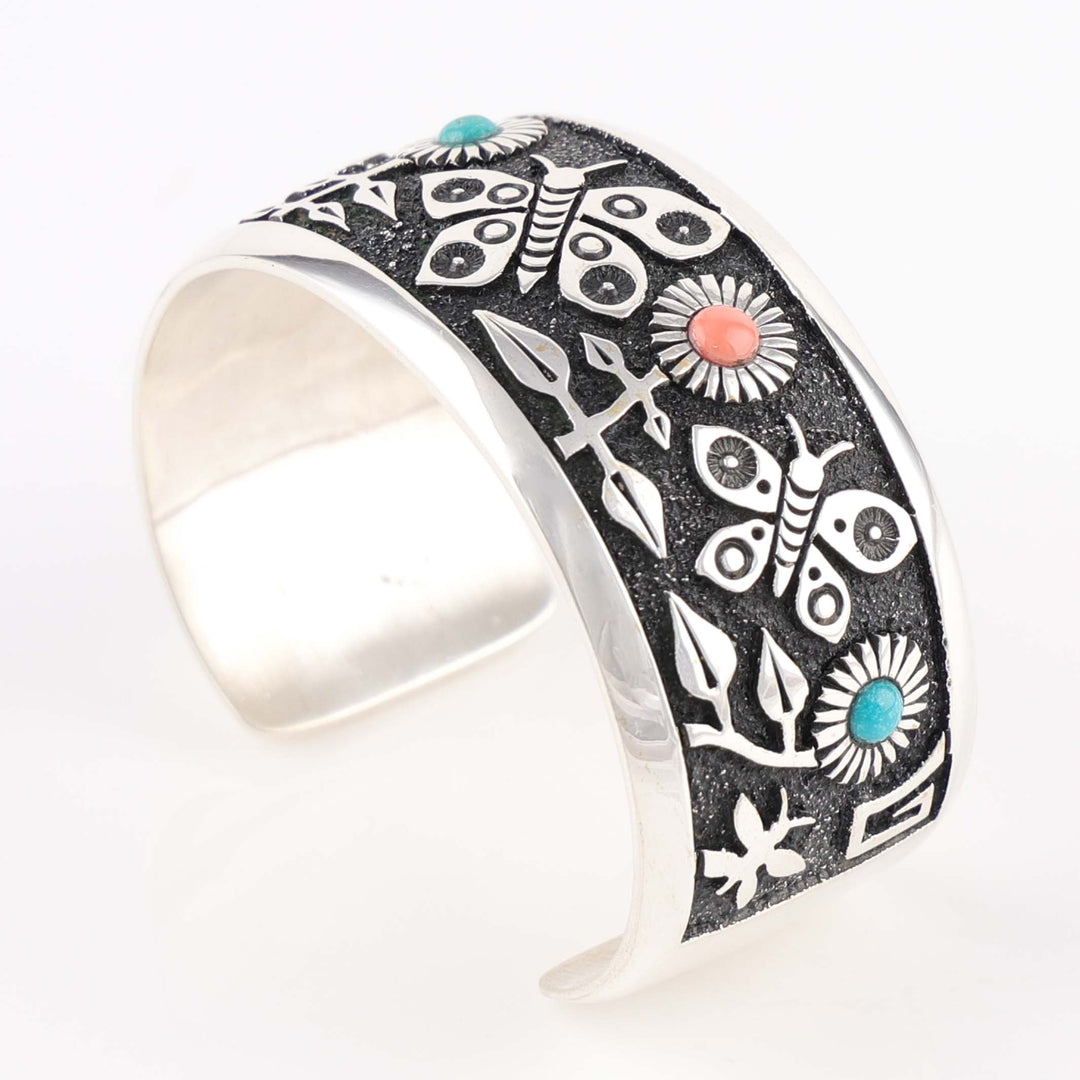 Butterfly and Flower Cuff