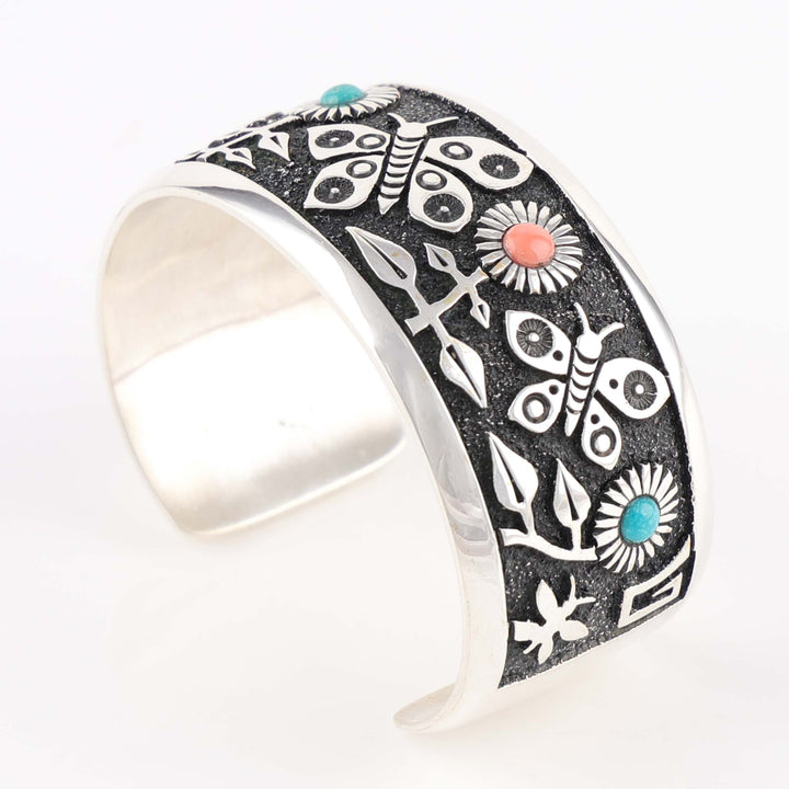 Butterfly and Flower Cuff
