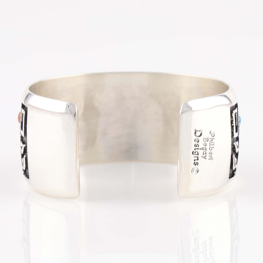 Horse and Flower Cuff