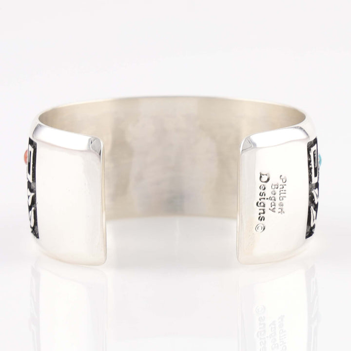 Horse and Flower Cuff