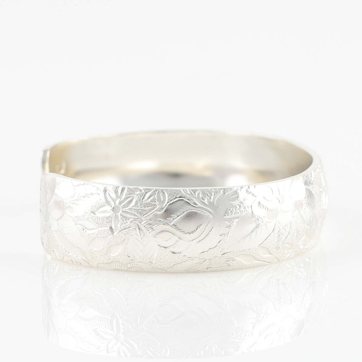 Stamped Silver Cuff