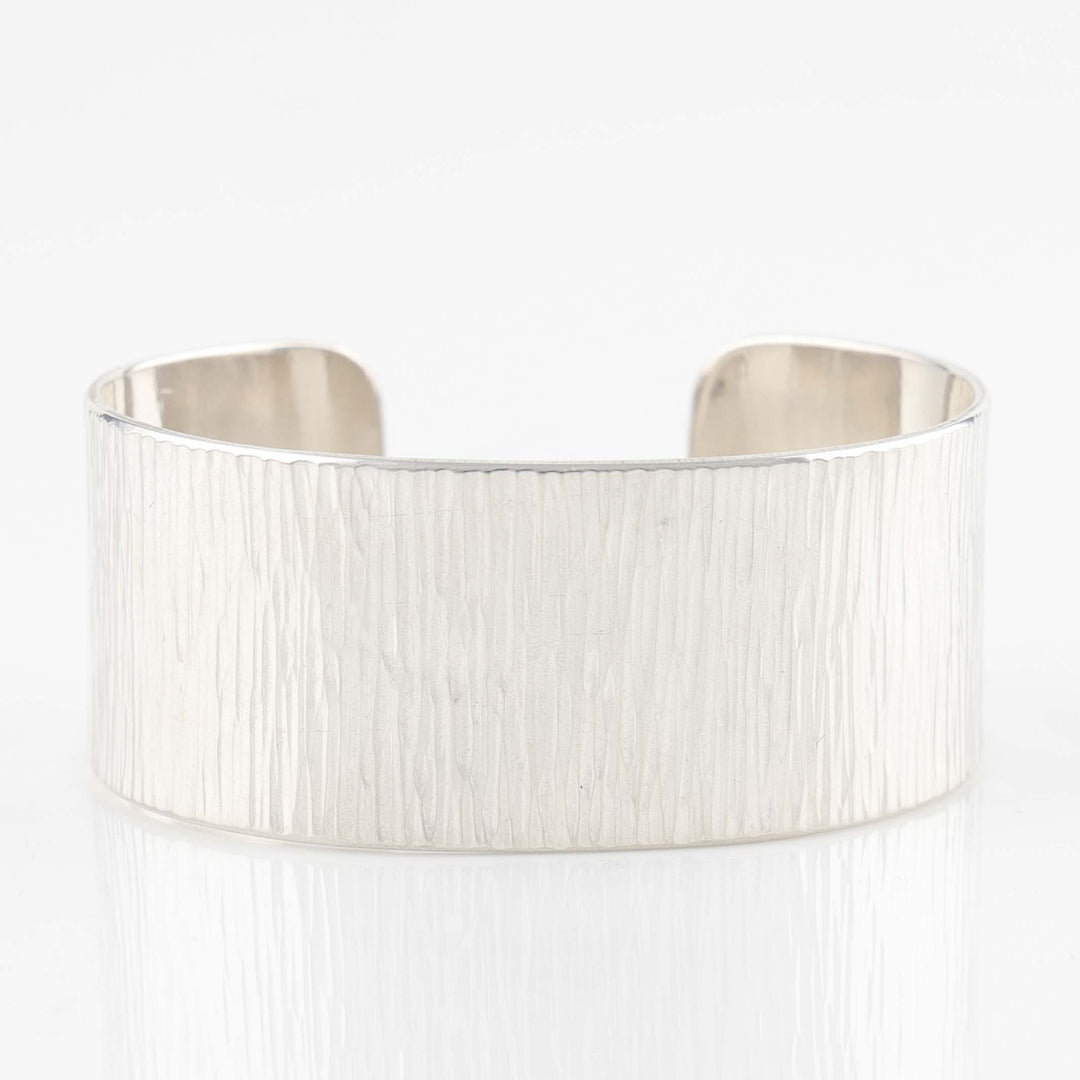 Silver Rain Cuff