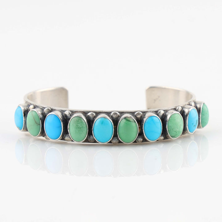 Turquoise and Variscite Cuff