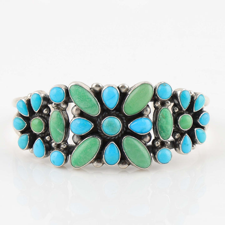 Turquoise and Variscite Cuff
