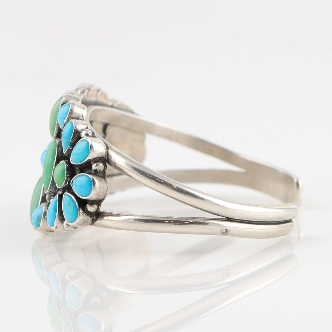 Turquoise and Variscite Cuff
