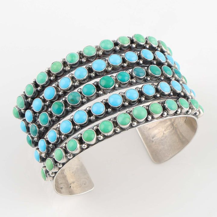 Variscite and Turquoise Cuff
