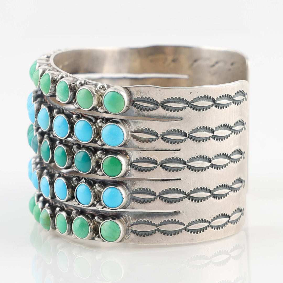 Variscite and Turquoise Cuff