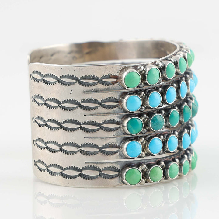 Variscite and Turquoise Cuff