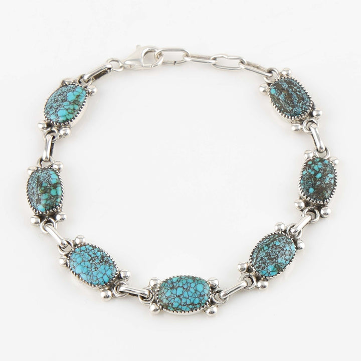 Kingman Turquoise Link Bracelet