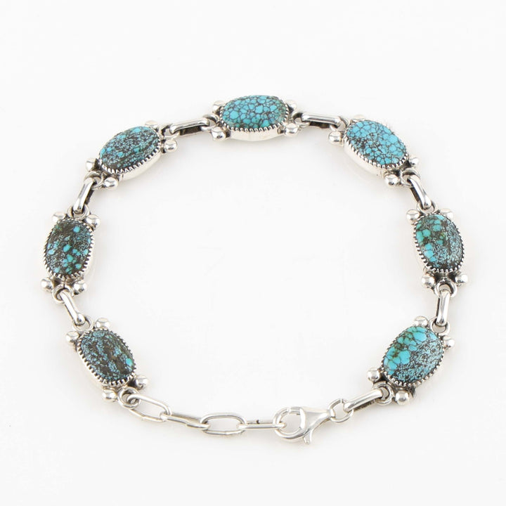 Kingman Turquoise Link Bracelet