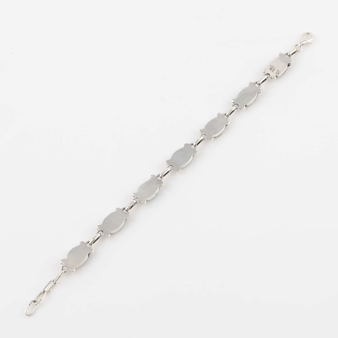Kingman Turquoise Link Bracelet