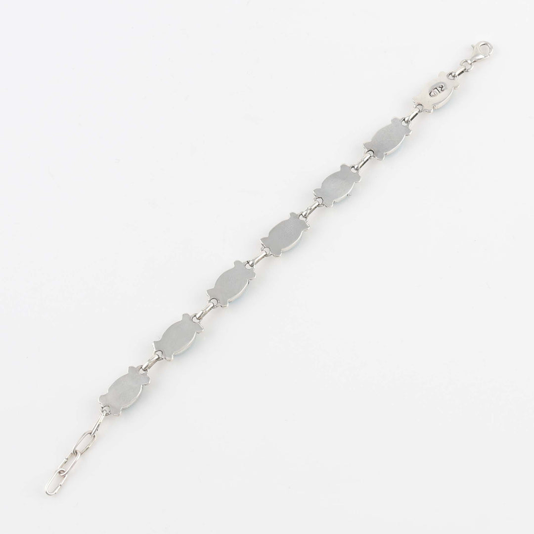 Kingman Turquoise Link Bracelet
