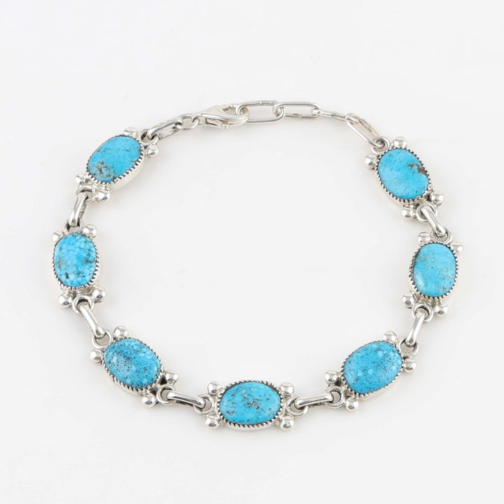 Kingman Turquoise Link Bracelet