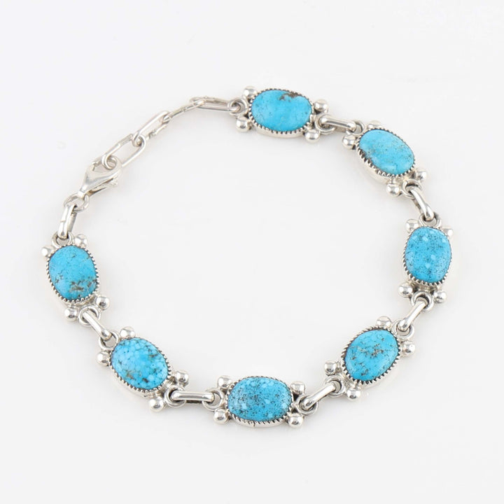 Kingman Turquoise Link Bracelet