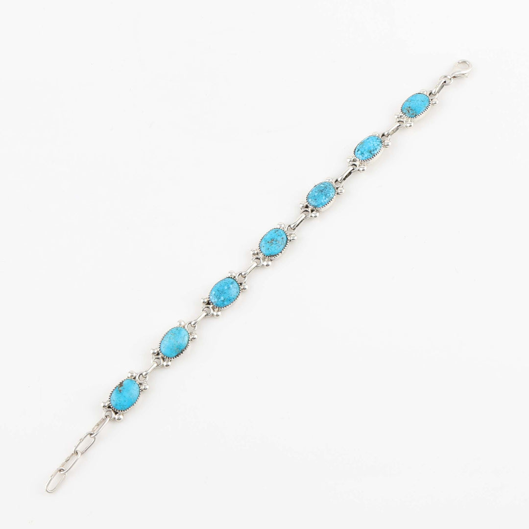 Kingman Turquoise Link Bracelet
