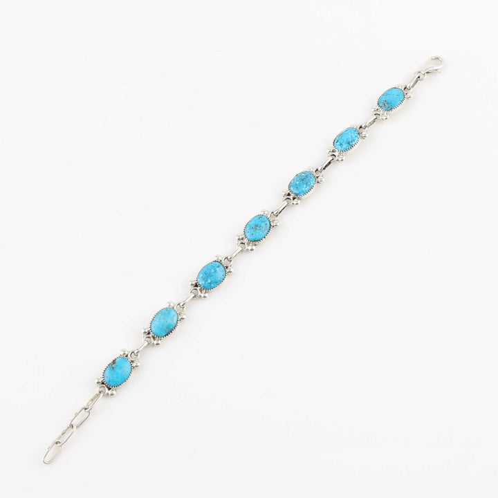 Kingman Turquoise Link Bracelet