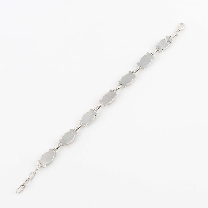 Multi-Stone Link Bracelet