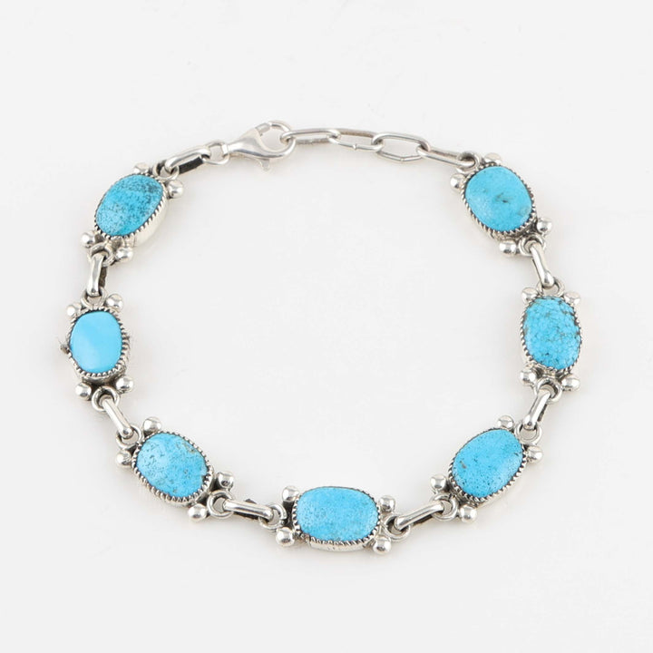 Kingman Turquoise Link Bracelet