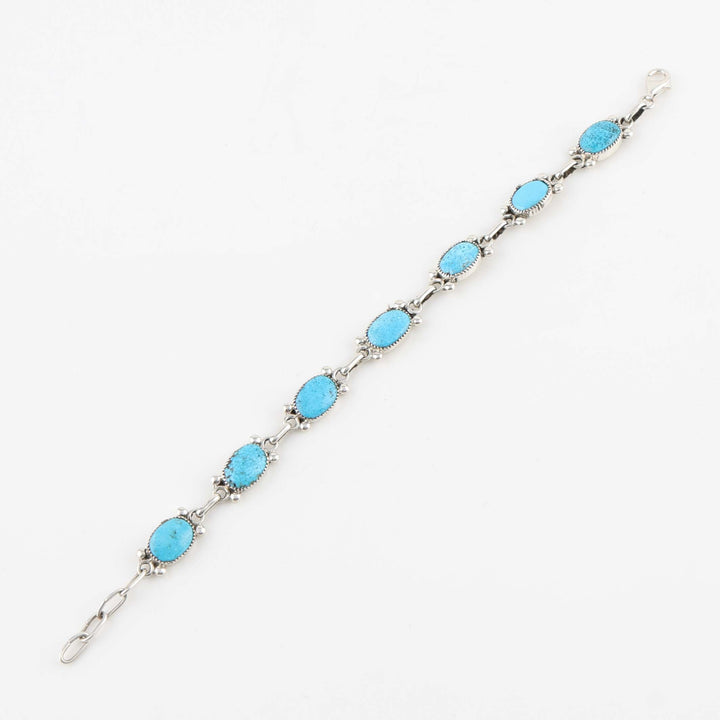 Kingman Turquoise Link Bracelet