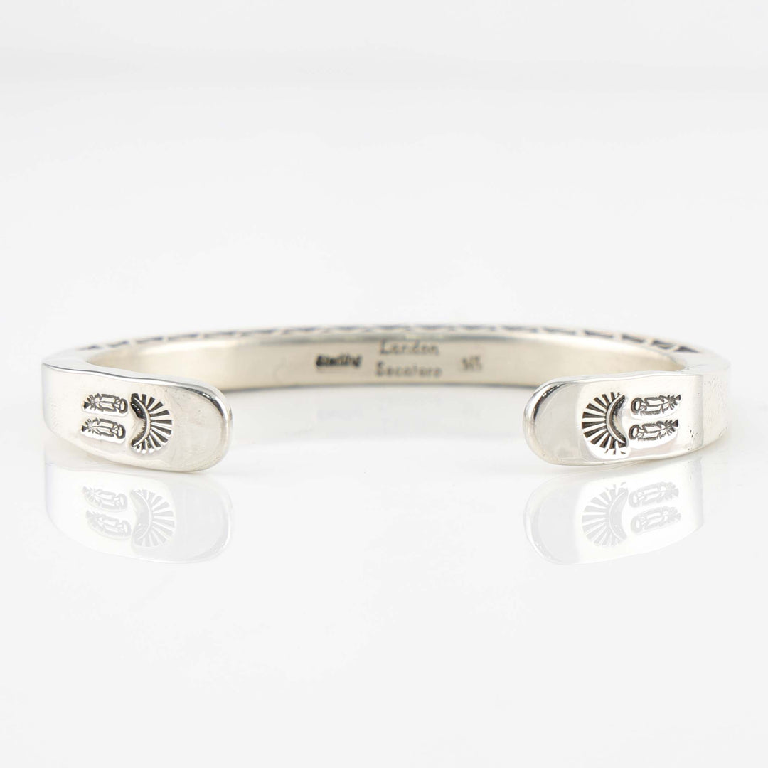 Gold on Silver Cuff