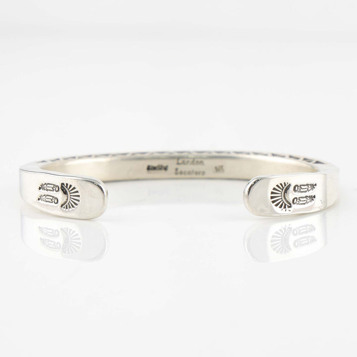Gold on Silver Cuff