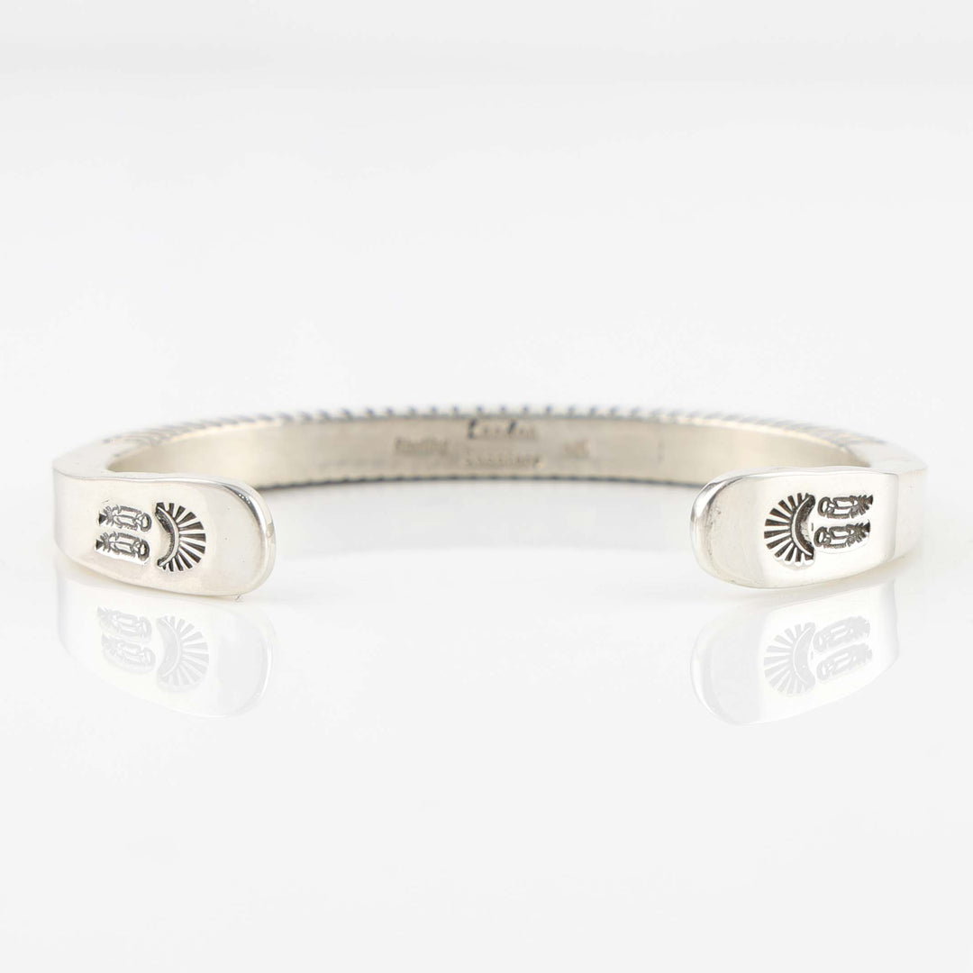 Gold on Silver Cuff