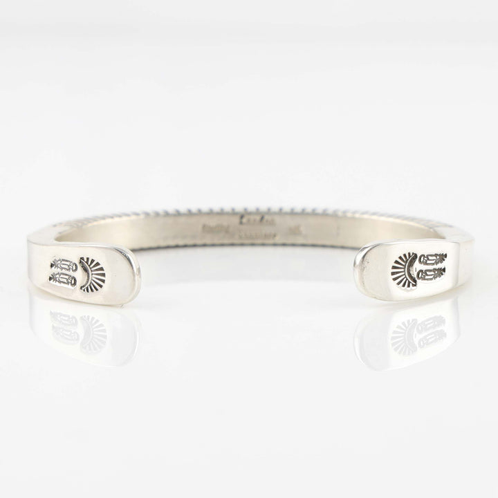Gold on Silver Cuff