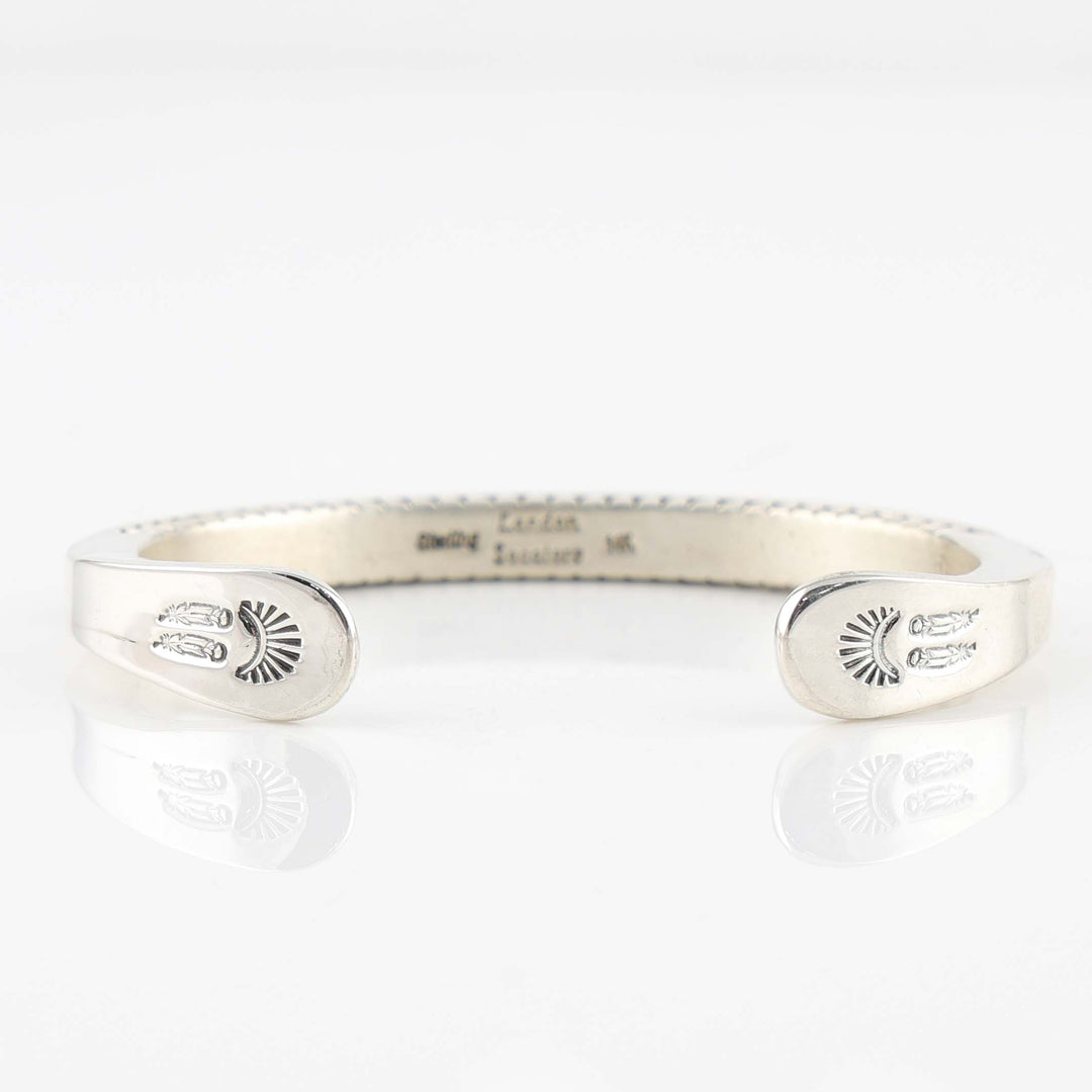 Gold on Silver Cuff