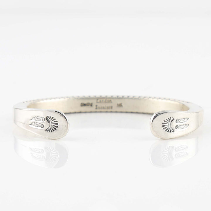 Gold on Silver Cuff