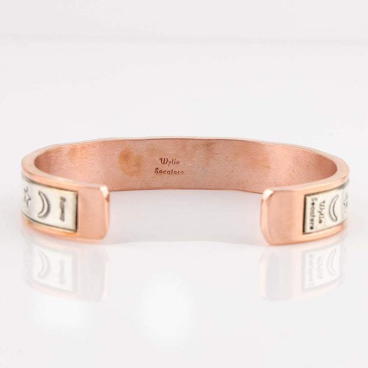 Silver on Copper Cuff