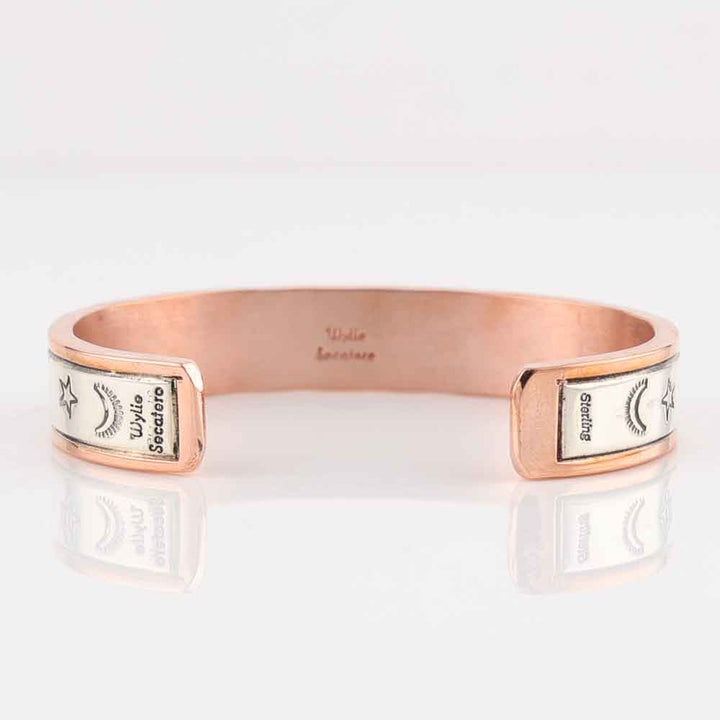Silver on Copper Cuff