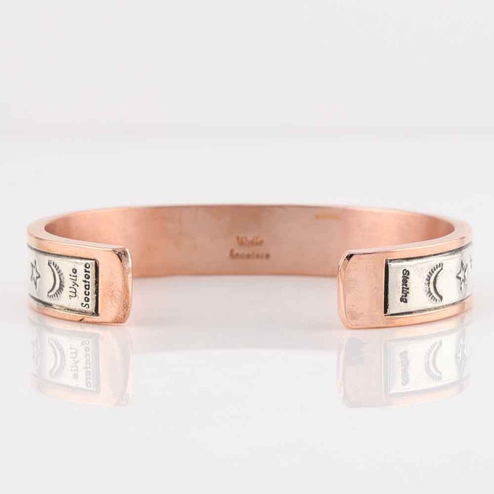 Silver on Copper Cuff