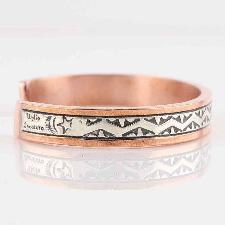 Silver on Copper Cuff