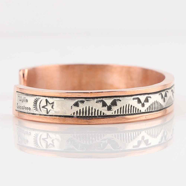Silver on Copper Cuff