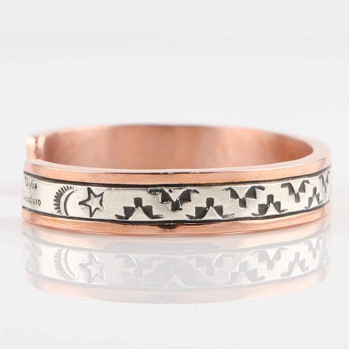 Silver on Copper Cuff