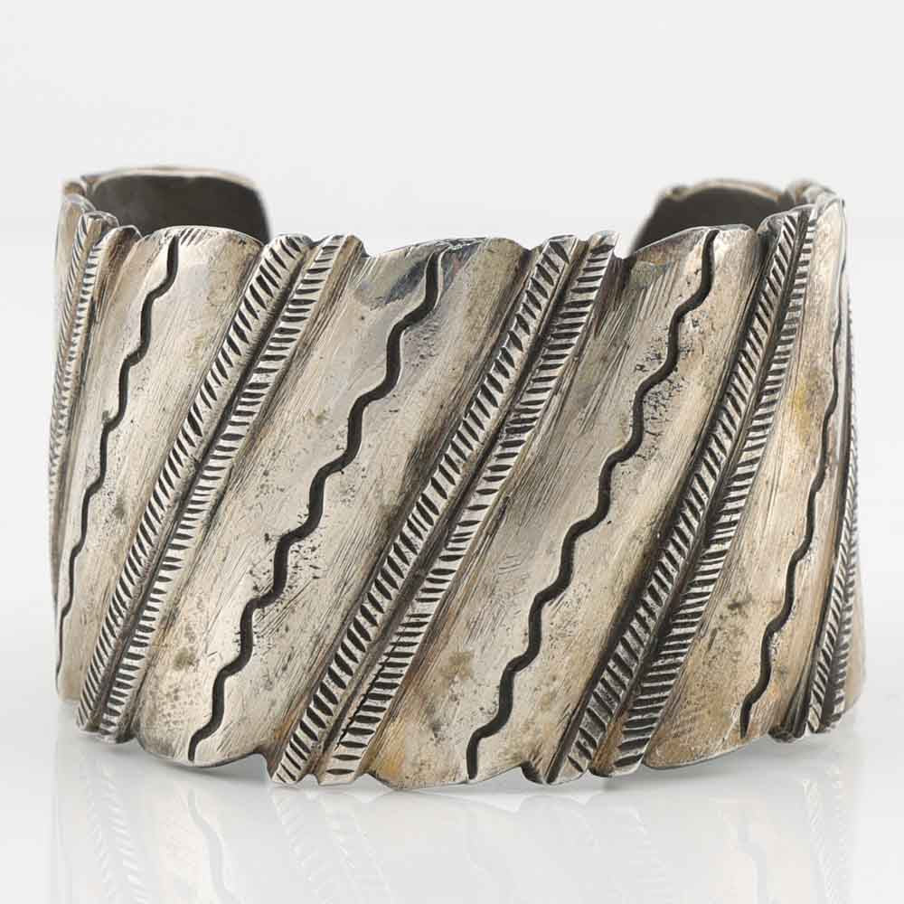 Coin Silver Cuff