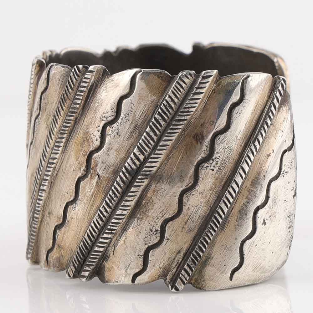 Coin Silver Cuff