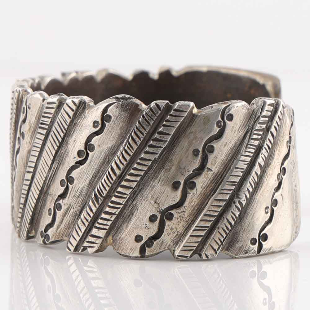 Coin Silver Cuff – Garland's