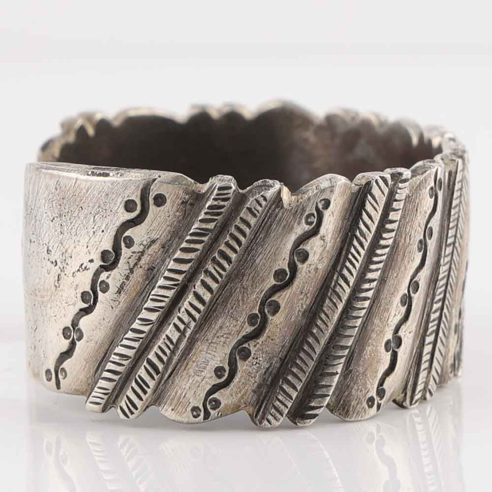 Coin Silver Cuff