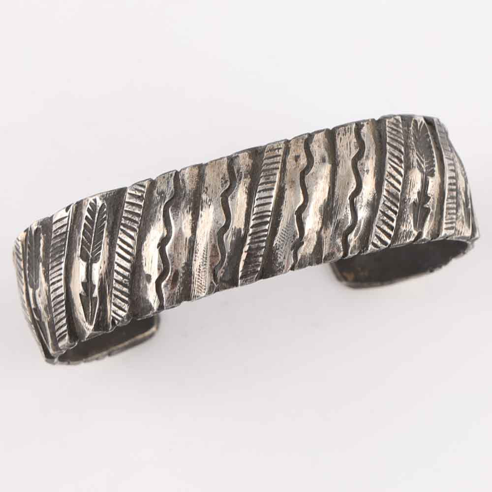 Coin Silver Cuff