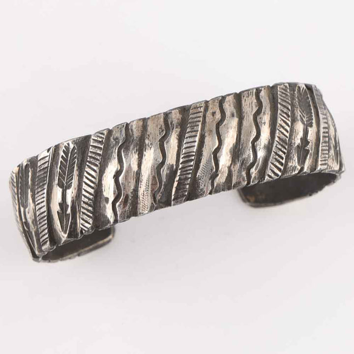 Coin Silver Cuff
