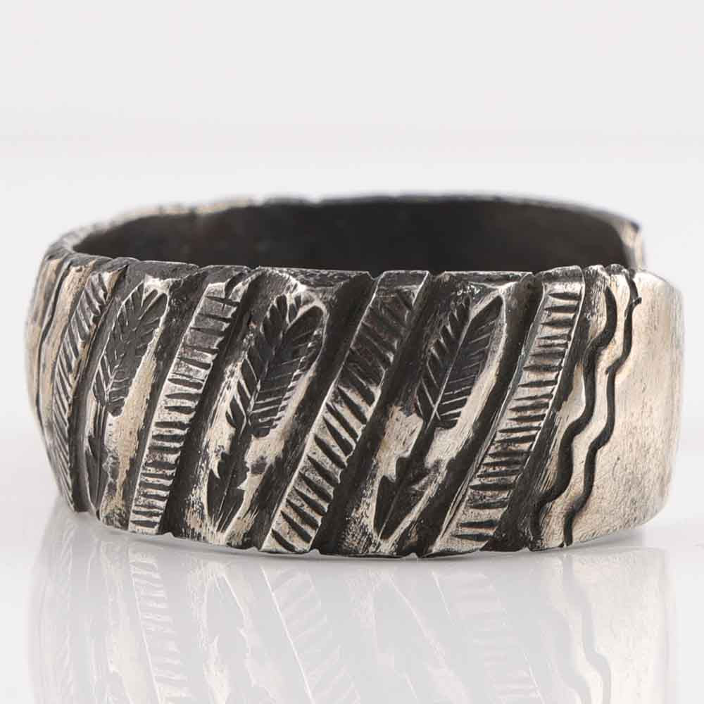 Coin Silver Cuff