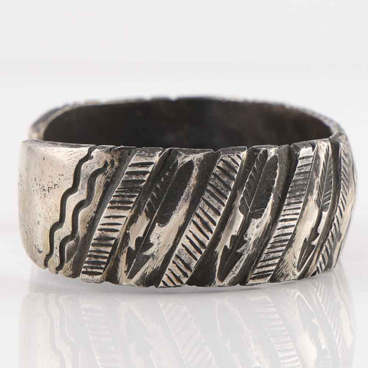 Coin Silver Cuff