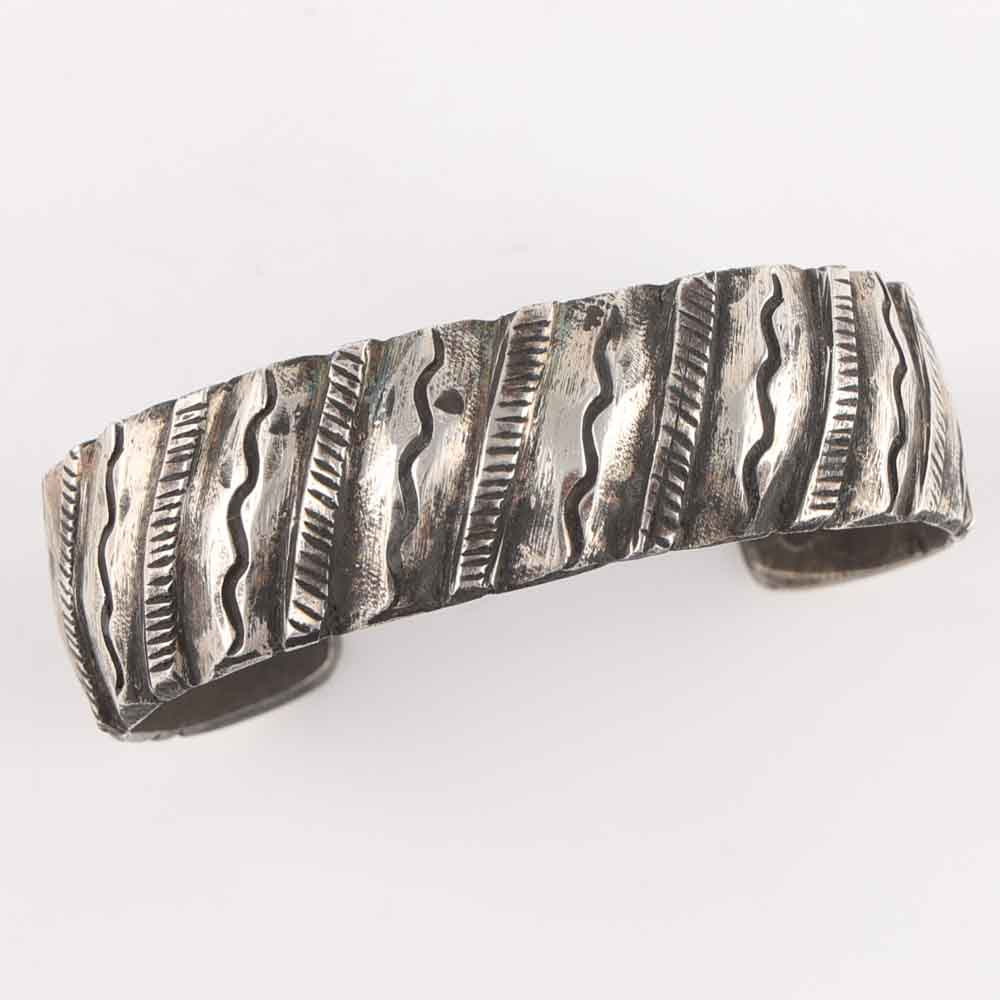 Coin Silver Cuff