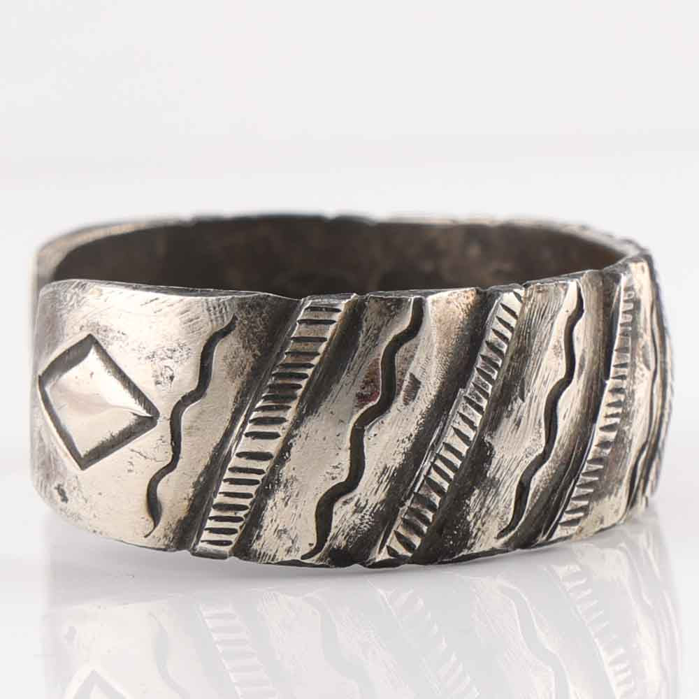 Coin Silver Cuff